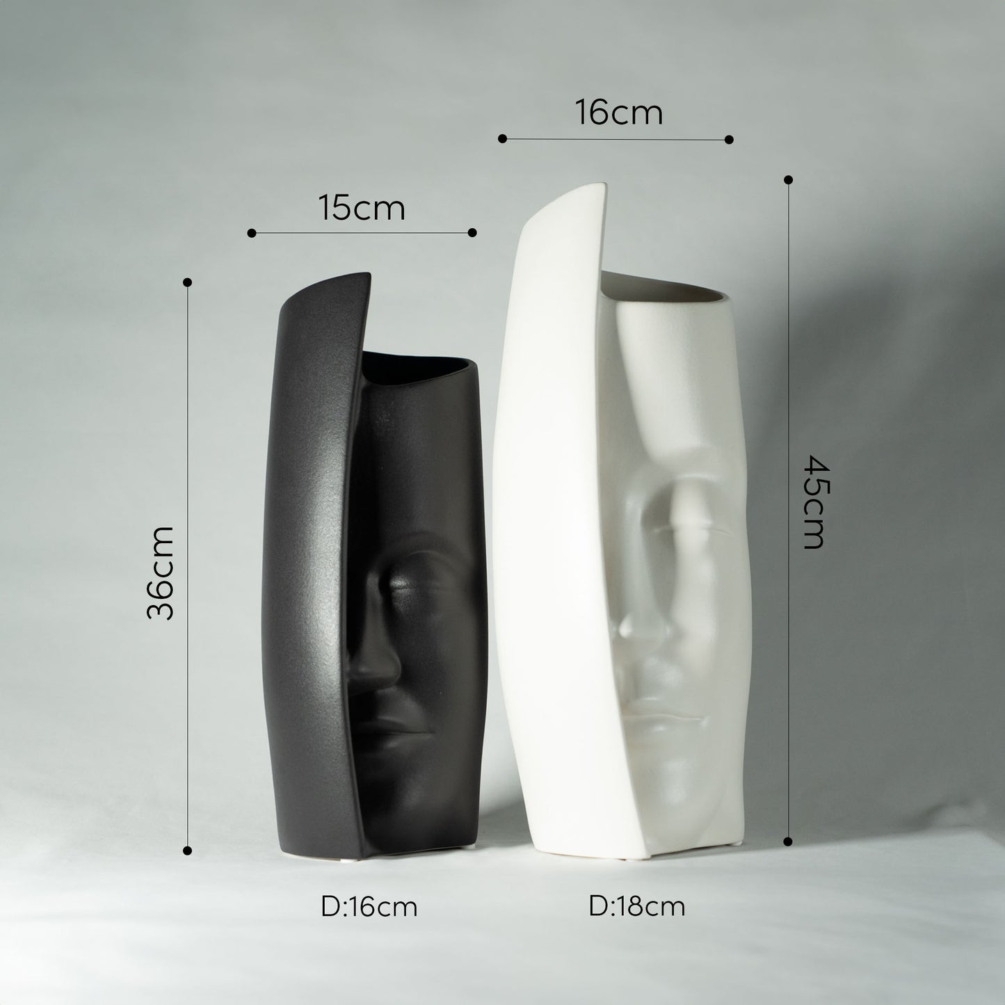 個性的 フラワーベース 「ARTIFACT」 花瓶 セラミック製 インテリア