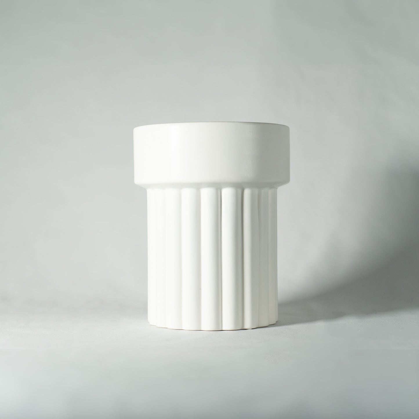 Simple Flower Base "DUAL DESIGN VASE" Ceramic Vase