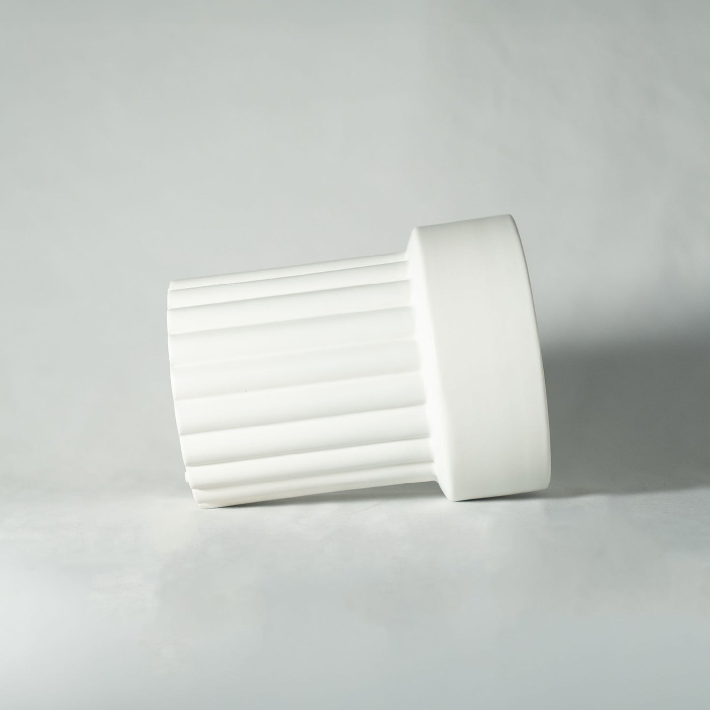 Simple Flower Base "DUAL DESIGN VASE" Ceramic Vase