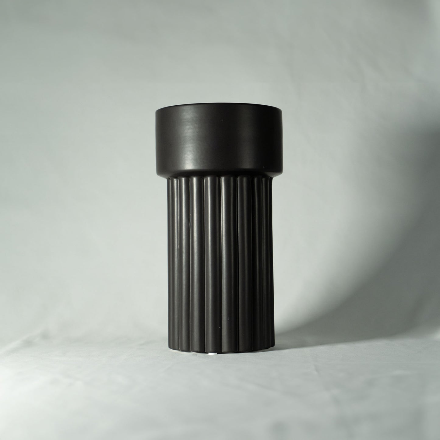 Simple Flower Base "DUAL DESIGN VASE" Ceramic Vase