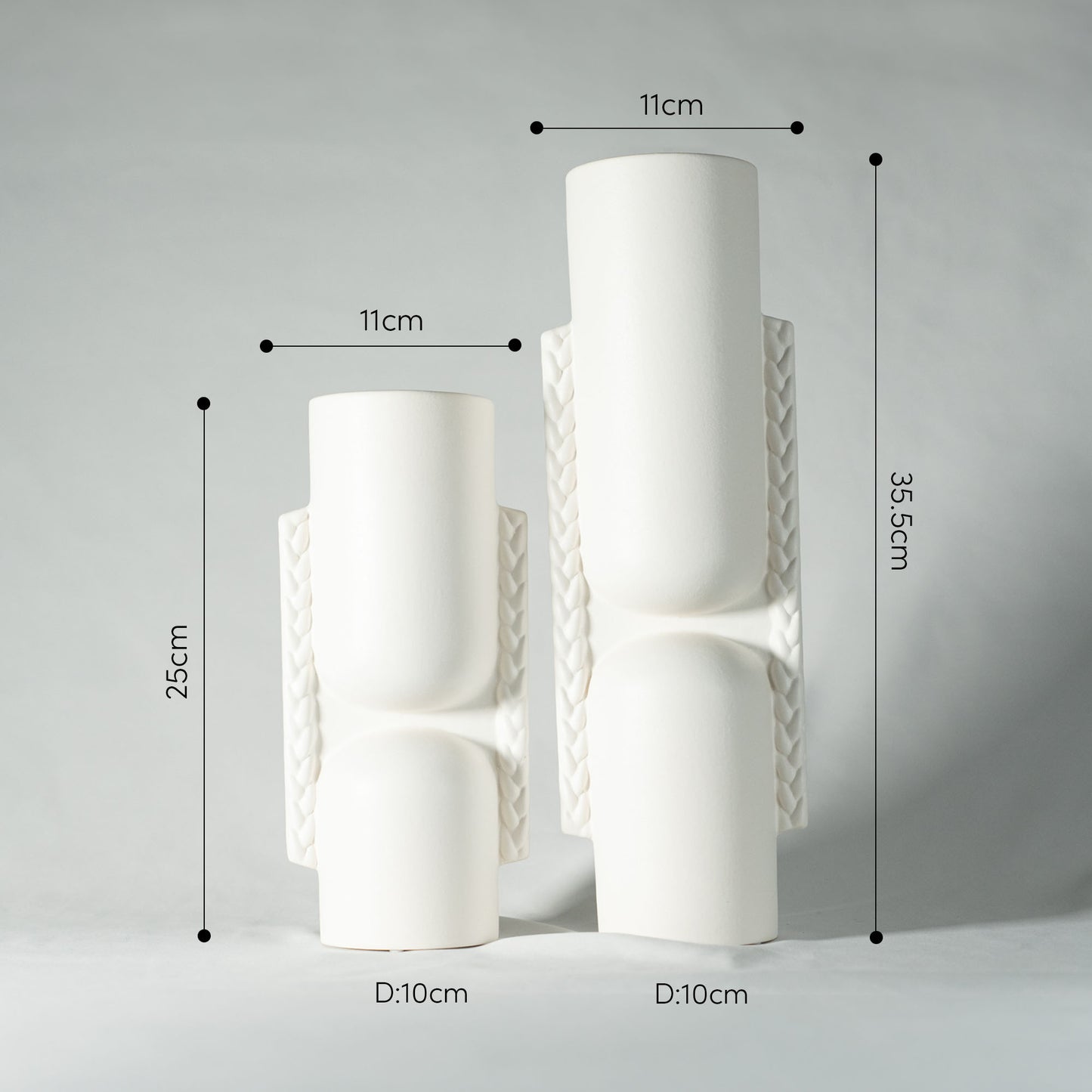 おしゃれ フラワーベース 「LAUNCH PAD」 セラミック製 花瓶