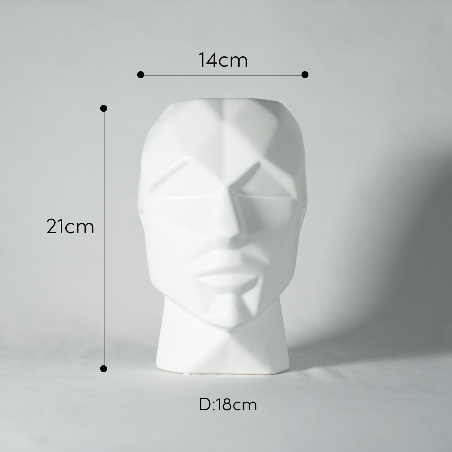 個性的 人モチーフ フラワーベース 「MODERN MAN」 セラミックス 花瓶 インテリア 彫刻