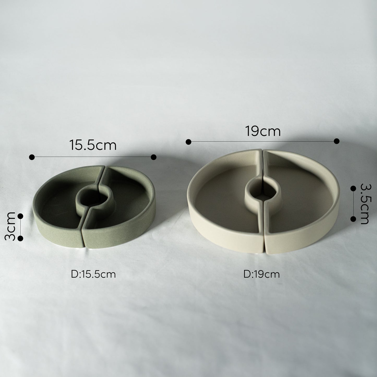 アースカラー チャーム皿 「NUT PLATTER」 おしゃれ セラミック製