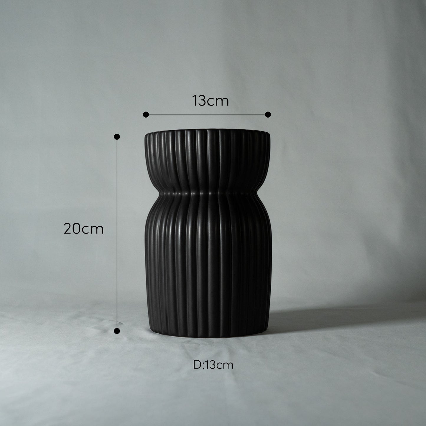 【アウトレット】ノルディックスタイル フラワーベース 「SWEET VERTICLE」 セラミック製 花瓶