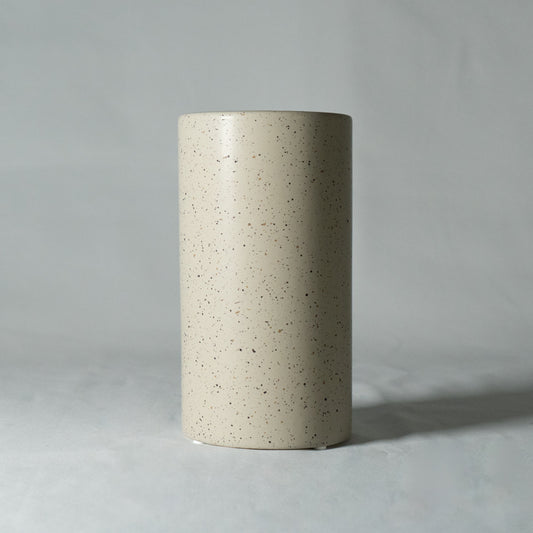 シンプル フラワーベース「CYLINDER VASE」花瓶 セラミック製 ミニマル