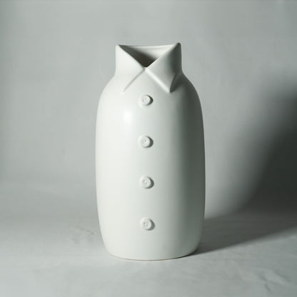 Unique flower vase "FASHION VASE" Stylish ceramic vase with minimalist design