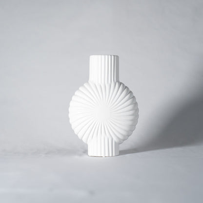 Monotone stylish flower vase "LAMBERT VASE" ceramic vase minimalist